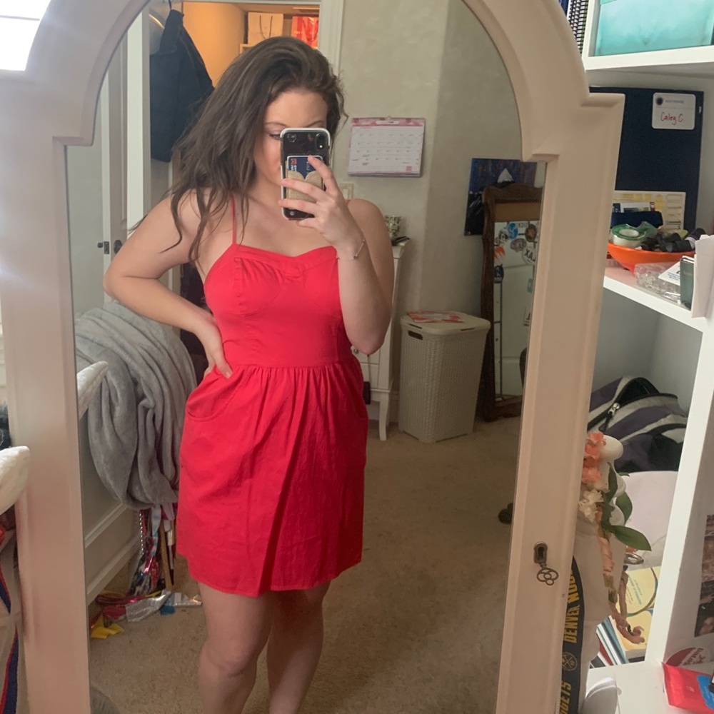 Cute Red Summer Dress
